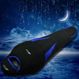 Sacos de Dormir para Caminhada Esportes Baixos Ultra Leves Sacos de Dormir Impermeáveis Mummy Adultos Baixos Pato de Acampamento para Inverno Uso Externo 3 Cores - Image 4