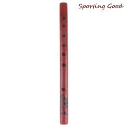 1pc chinês tradicional 6 buracos flauta de bambu vertical clarinete estudante instrumento musical de madeira cor para o presente das crianças - Image 3