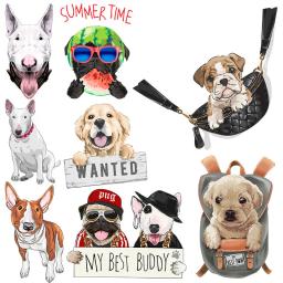 Patches adesivos sensíveis ao calor para roupas, cartas, cães, animais fofos, animais de estimação, transferências de ferro, roupas infantis, jaqueta - Image 1