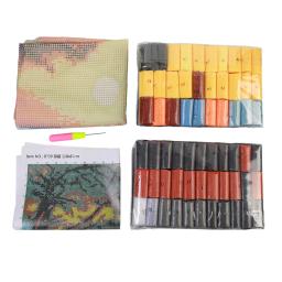 Kits de artesanato para adultos criativos hobby trava gancho kits tapete com tela impressa tapete bordado fazendo kits - Image 3
