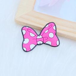 Mini arco bonito do pvc para scrapbook, 20pcs, novo padrão, cola flexível, parte traseira plana, diy, diy, artesanato, decoração, q45 - Image 5