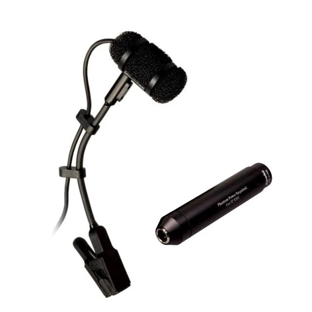 Microfone Clip-On Superlux PRA383XLR para Saxofone - Ideal para Performance ao Vivo e Gravação em Estúdio