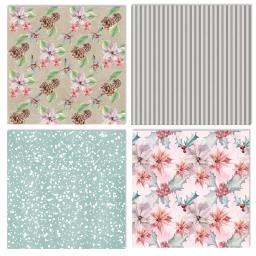 Kljuyp 12 folhas de cartão de papel para scrapbooking, para dias de natal, origami, arte de fundo, faça você mesmo, artesanato de papel para scrapbook - Image 4