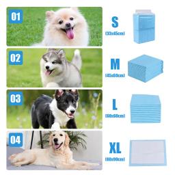 Tapete de fraldas descartáveis para pet, Almofada Absorvente para Cachorro, Toalha de Chão para Gato, Suprimentos Fisiológicos para Cachorro, Training Pads for Pee - Image 4