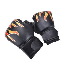 Luva protetora de couro para crianças, luvas Kickboxing, treinamento de perfuração, esportes Sanda, muay thai, mma - Image 4