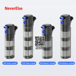 3 em 1 aquário filtro do tanque de peixes filtro para aquário bomba de ar do aquário aumento de oxigênio de ar aquário filtro interno bomba de água - Image 2