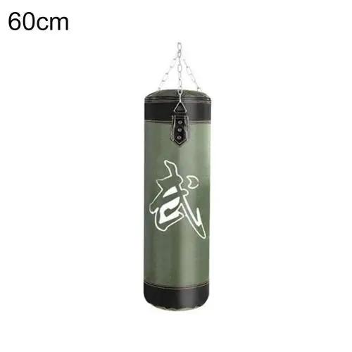 Saco de Boxe de Areia para Treinamento de Força e Fitness: Ideal para Exercícios de Soco e Chute em Academia