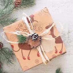 Papel De Embrulho De Natal, Feriado, Casamento, Caixa De Presente De Aniversário, Material De Embalagem, Embalagem De Presente De Ano Novo, Papel Artesanal, L0 - Image 4