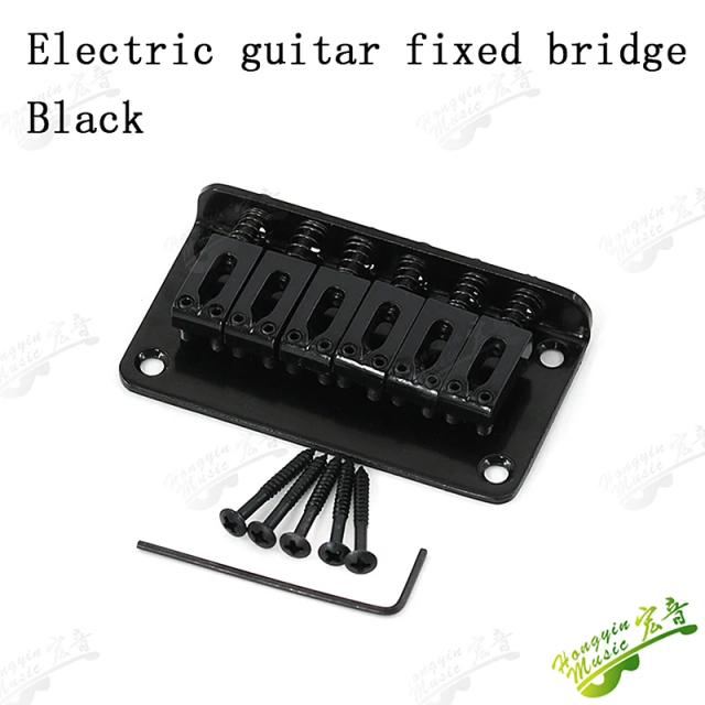 Acessório de Corda para Guitarra Elétrica com Ponte Fixa e 6 Modos de Baixo para Ponte Curta