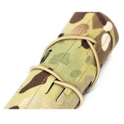 Silenciador tático para airsoft, nylon capa proteção, manga escudo térmico, acessórios de caça, 7,7 "/5,5" - Image 4