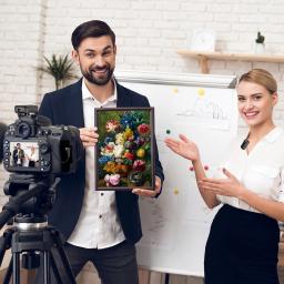 Sistema de microfone sem fio com clipe, 2.4ghz, com lapela e receptor para câmera dslr, smartphone, gravação de youtube, vlogging - Image 6