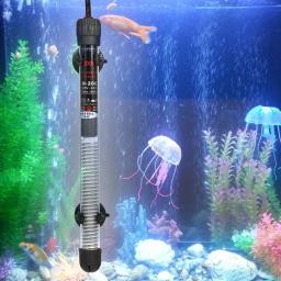 Aquecedor de aquário submersível tanque de peixes ajustável controle de temperatura constante haste de aquecimento aquário peixes aquáticos suprimentos 300w - Image 1
