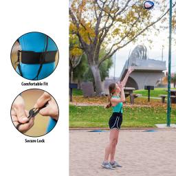Nova bola de voleibol prática cinto de treinamento vôlei ajustável mãos livres criança adulto voleibol trainer equipamentos - Image 4