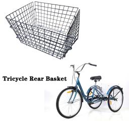 Cesta traseira do triciclo, acessórios dobráveis, 24 ", 26" - Image 5
