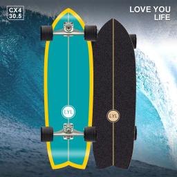 Prancha de Surf para Iniciante, Prancha Terra, Adulto Surfskate Board, Skate, Longboard, Surf Training, Fish Board, Esqui, Cx4 - Image 1
