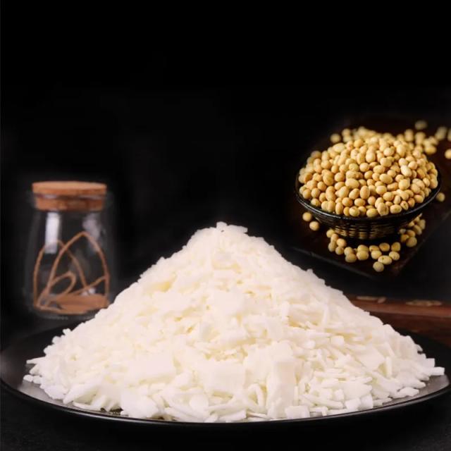 Pavio de Cera de Soja Natural para Velas Artesanais - Pacotes de 500g e 1000g, Sem Fumaça, Ideal para DIY
