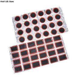 Bicicleta kit de reparo do pneu, remendo de borracha, para pneu, tubo, para ciclismo, moto do motor, não precisa de cola, 24pcs - Image 1