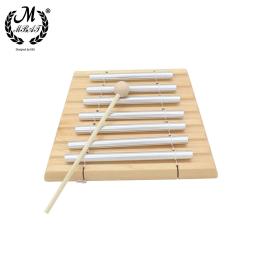 M mbat 7-tones carrilhões meditação sino de vento alta qualidade crianças brinquedo musical educacional instrumento de percussão com martelo - Image 1