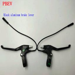 Kit de montagem/conversão para bicicleta elétrica, mtb, controlador, tela, lâmpada frontal, luz traseira, alavanca de freio com cabo à prova d'água - Image 4