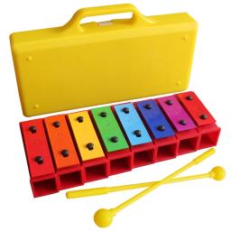 Brinquedo Xilofone Colorido para Crianças, 8 Tons, Montessori, Educação Infantil, Instrumento Musical, Aprendizagem, Percussão, Brinquedos Musicais - Image 1