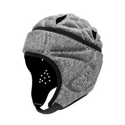 Futebol rugby acolchoado capacete guarda-redes cabeça macia anti-colisão boné esponja lycra hóquei patins chapelaria - Image 5
