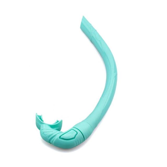 Snorkel de Silicone Dobrável e Flexível para Mergulho Subaquático - Conforto e Praticidade em Cada Aventura