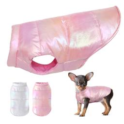 Casaco impermeável leve para cães e gatos, roupas para animais, cães pequenos e médios, roupas fofas para cachorros, quente para o inverno, XS-2XL - Image 1