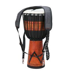 Pulseira djembe de percussão com gancho de troca rápida, cinta de nylon ajustável com enchimento de ombro acessórios de cinto de tambor de mão - Image 3