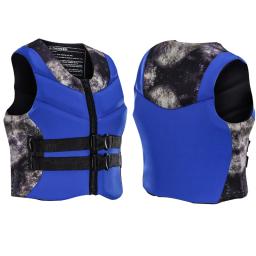 Colete salva-vidas para adulto neoprene, colete de segurança para natação, caiaque e surf, máximo de 110kg, para ambientes externos - Image 1