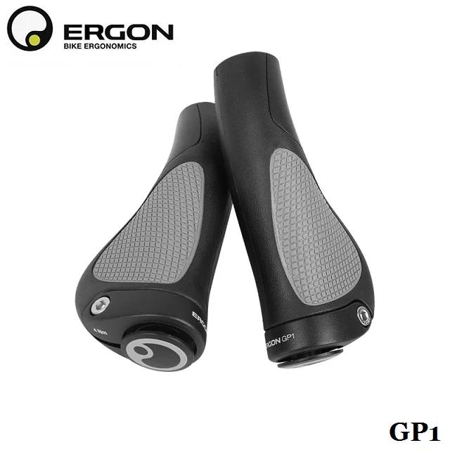 ERGON-Punhos de guiador de bicicleta ergonômica, Mountain Bike Handle Grip, Apertos de borracha bloqueáveis de bicicleta, GP1, GP3, GP5, Extended Bar End Grip - Image 1