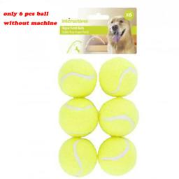6 pcs lançador de tênis especial 5cm cão bola elástica máquina de jogar tênis profissional brinquedo portátil apenas a bola sem máquina - Image 5