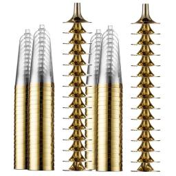 12 pçs de alta qualidade casamento champanhe flauta criativa descartável plástico copo do casamento champanhe vidro bebendo utensílios para festa - Image 4