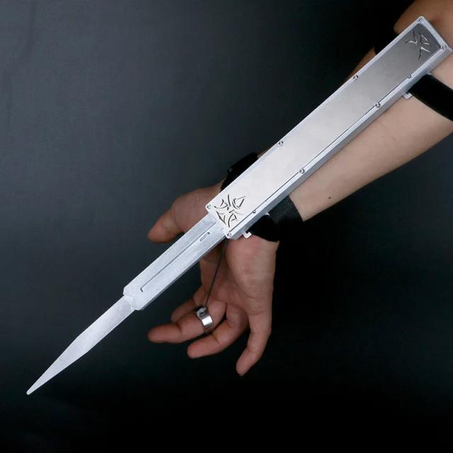 Espada de Ação com Lâmina Oculta de Edward - Arma de Brinquedo para Crianças