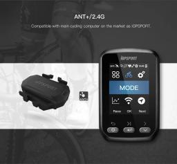 IGPSPORT-Bicicleta Monitor de Freqüência Cardíaca, Bicicleta Computador, Velocidade Cadência Sensor, Ciclismo ANT, Bluetooth 4.0, Velocímetro Acessórios, IGS618 - Image 2