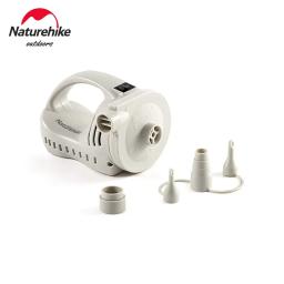 Naturehike-Mini Bomba de Ar Elétrica, Alta Potência, Multi-Interface, Inflação Rápida, Colchão Inflável, Almofada, Anel de Natação - Image 4