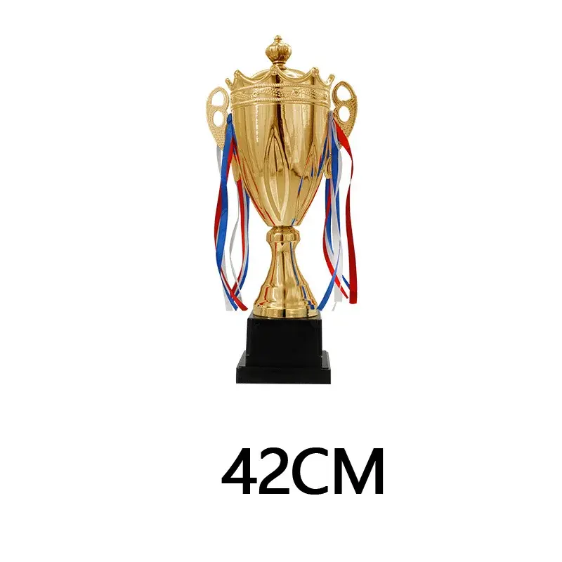 Troféus personalizáveis de Champions Trophy, Troféu de Metal Coberto Comercial, Medalha Universal, Ouro, Prata, Bronze, Souvenir Cup - Image 1