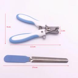 Grande aparador de unhas para animais de estimação, cuidados com os dedos, cães, gatos, grampo, cortador de unha, lixa, tesoura portátil, aparador de unhas, produtos para animais de estimação - Image 6