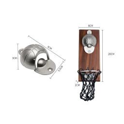Abridor De Garrafas De Parede De Basquete Com Magnético, Abridor De Cerveja Criativo, Ferramentas De Cozinha, Presente - Image 5