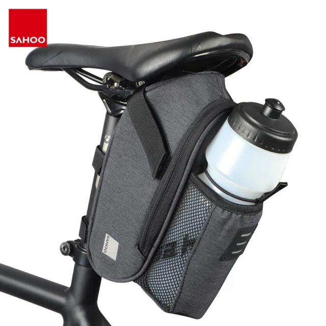 Bolsa de Ciclismo Sahoo 131354: Mochila de 1.8L para Bicicletas de Montanha e Estrada com Compartimento para Garrafa de Água