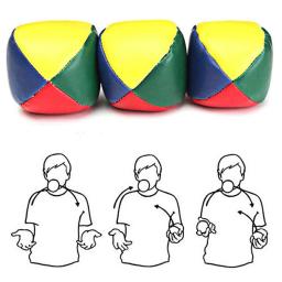 1pc bolas de malabarismo clássico saco de feijão malabarismo mágico circo iniciante crianças brinquedo jogar sacos de areia jogo divertido esportes bola macia brinquedo ao ar livre - Image 3