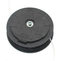 Universal Alumínio Nylon Escova Mower Bump Spool, Grass Trimmer, 2 Linhas Cabeça de Cortador, Linha de Rosca String Saw, Strimmer Garden, M10 - Image 4