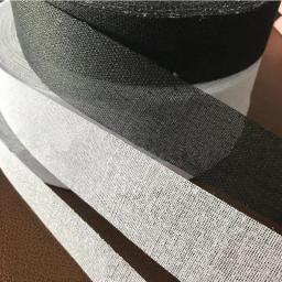 Interlining adesivo de uma face de resina, tecido fusível, ferro, costura DIY, pano de retalhos para vestuário, 50m - Image 1