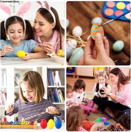 20 pçs plástico percussão maracas abanador colorido som musical ovo instrumento musical bebê criança brinquedo infantil - Image 6