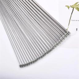 Agulhas de tricô retas de 35cm, em aço inoxidável, gancho de crochê faça você mesmo, ferramentas de tricô, tamanho 2-10mm, ferramentas de costura - Image 4