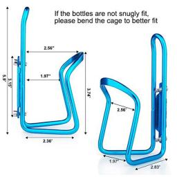Suporte de garrafa de água para bicicleta, suporte de liga de alumínio para bicicleta, ciclismo, copo de água para beber, acessórios para ciclismo, 1 peça - Image 4