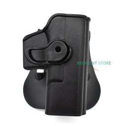 Caça defesa retenção rihgt mão coldre pistola tático coldre para glock 17 19 22 23 beretta m9 9mm compartimento bolsa - Image 4