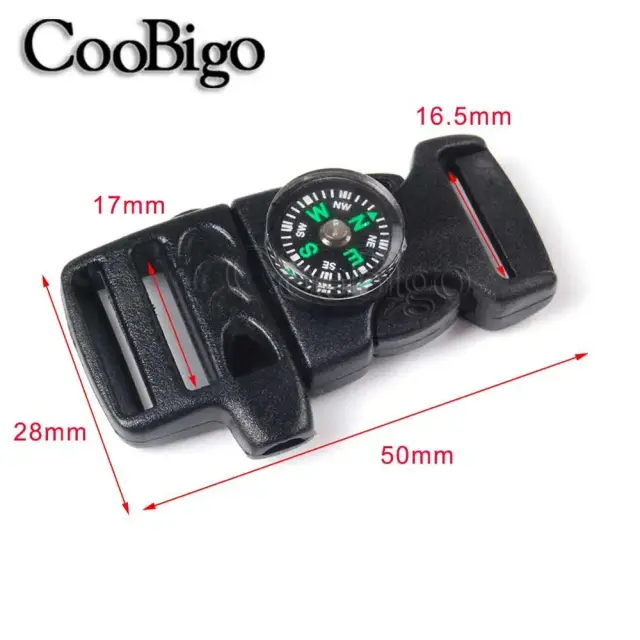 Kit de Sobrevivência Completo: Apito, Fivela com Bússola, Pulseira de Paraquedas e 10 Acessórios Essenciais para Acampamento e Atividades ao Ar Livre