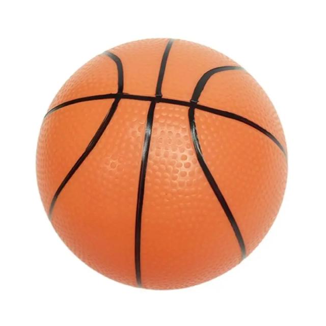 Bola de basquete inflável colorida para crianças - Brinquedo esportivo em PVC de 15cm para meninos e meninas