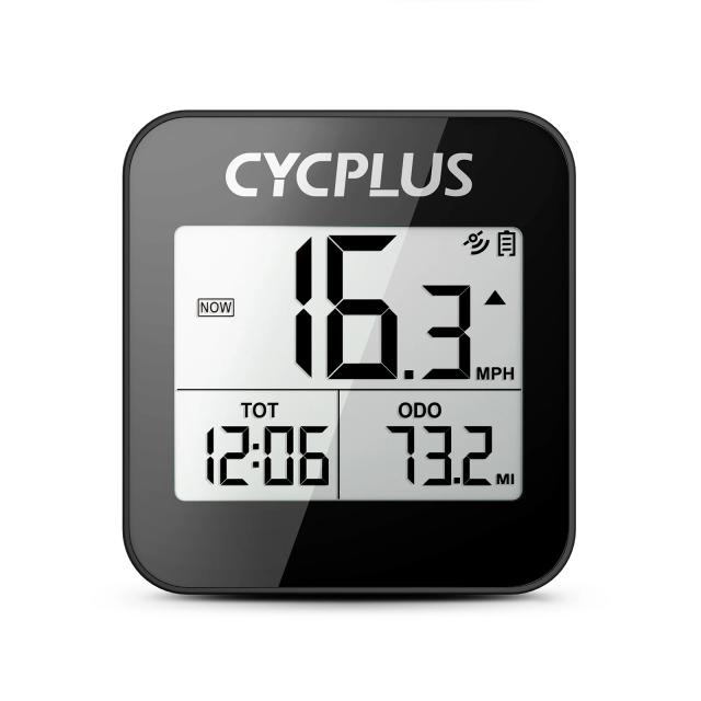 Computador de Bicicleta CYCPLUS-G1 Sem Fio com GPS, Impermeável e Velocímetro IPX6 para Ciclismo