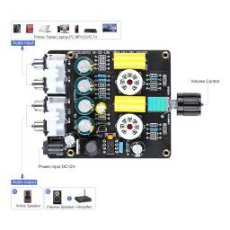 Aiyima áudio 6a2 tubo pré-amplificador de alta fidelidade estéreo preamp bile buffer amplificador áudio amplificador de potência amplificador de áudio em casa teatro - Image 3